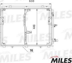 Miles ACCB115 - Kondenzator, klima-Uređaj www.molydon.hr