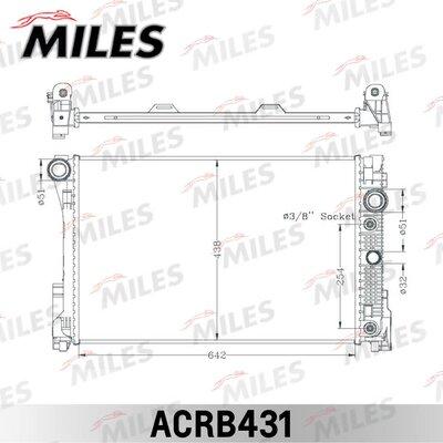 Miles ACRB431 - Hladnjak, hladjenje motora www.molydon.hr
