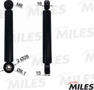 Miles AG00059 - Prigušivač vibracija, klinasti rebrasti remen  www.molydon.hr