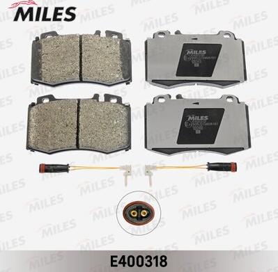 Miles E400318 - Komplet Pločica, disk-kočnica www.molydon.hr