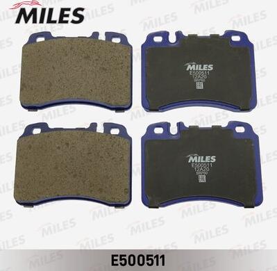 Miles E500511 - Komplet Pločica, disk-kočnica www.molydon.hr