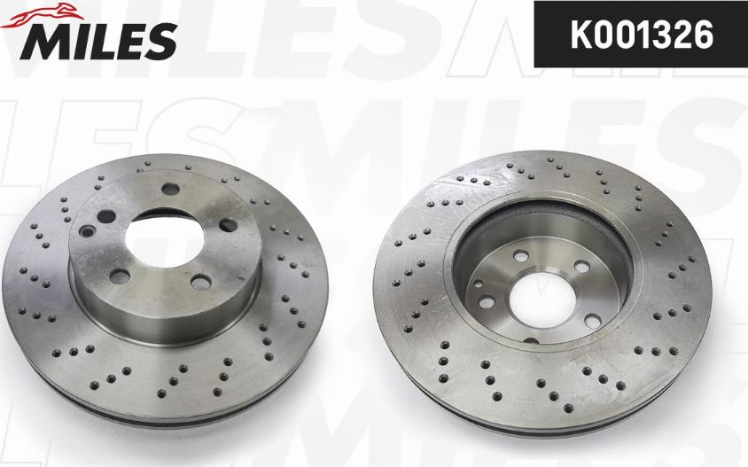 Miles K001326 - Kočioni disk www.molydon.hr