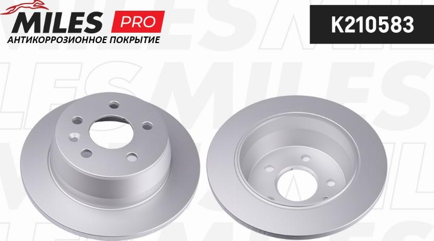 Miles K210583 - Kočioni disk www.molydon.hr