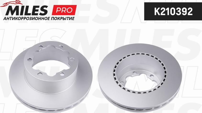 Miles K210392 - Kočioni disk www.molydon.hr