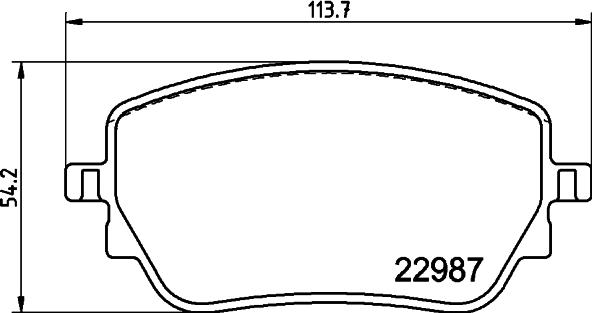 Mintex MDB4108 - Komplet Pločica, disk-kočnica www.molydon.hr