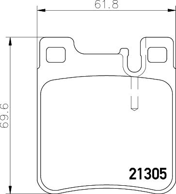 Mintex MDB1627 - Komplet Pločica, disk-kočnica www.molydon.hr
