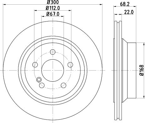 Mintex MDC1634 - Kočioni disk www.molydon.hr