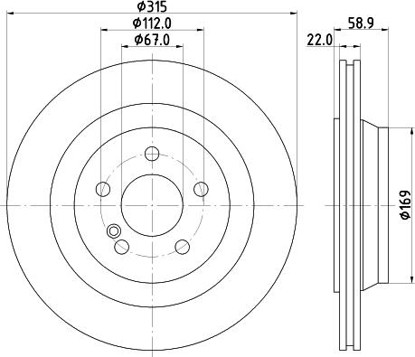 Mintex MDC1782 - Kočioni disk www.molydon.hr