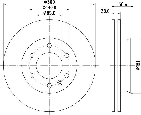 Mintex MDC1771C - Kočioni disk www.molydon.hr