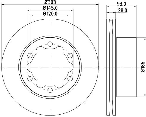 Mintex MDC1773 - Kočioni disk www.molydon.hr
