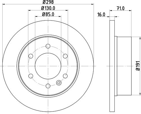 Mintex MDC1772C - Kočioni disk www.molydon.hr