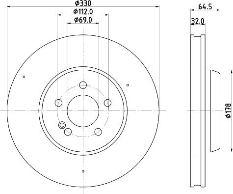 Mintex MDC83138C - Kočioni disk www.molydon.hr