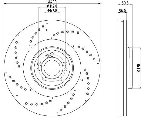 Mintex MDC83238C - Kočioni disk www.molydon.hr