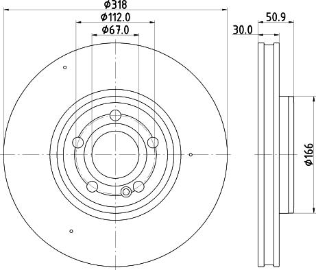 Mintex MDC82947C - Kočioni disk www.molydon.hr