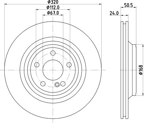 Mintex MDC2966C - Kočioni disk www.molydon.hr