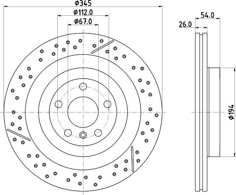 Mintex MDC2901C - Kočioni disk www.molydon.hr