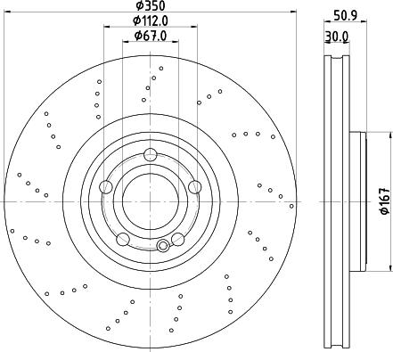 Mintex MDC2989C - Kočioni disk www.molydon.hr