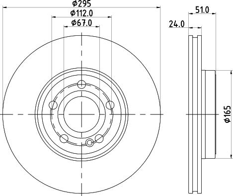 Mintex MDC2980C - Kočioni disk www.molydon.hr