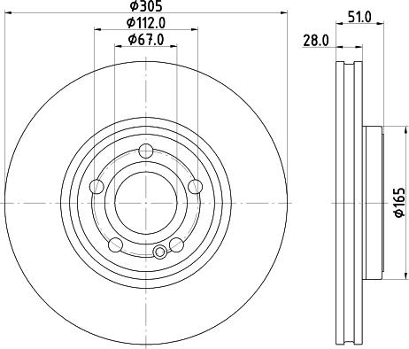 Mintex MDC2979C - Kočioni disk www.molydon.hr