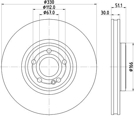 Mintex MDC2978C - Kočioni disk www.molydon.hr