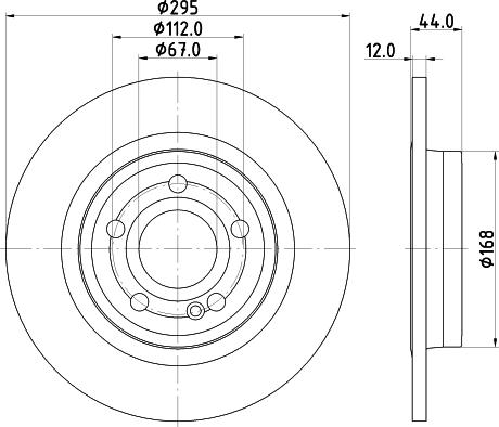 Mintex MDC2977C - Kočioni disk www.molydon.hr