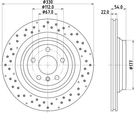 Mintex MDC2671 - Kočioni disk www.molydon.hr