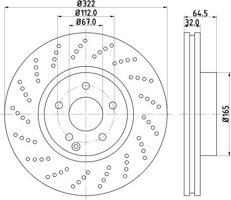 Mintex MDC2053 - Kočioni disk www.molydon.hr