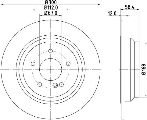Mintex MDC2153 - Kočioni disk www.molydon.hr
