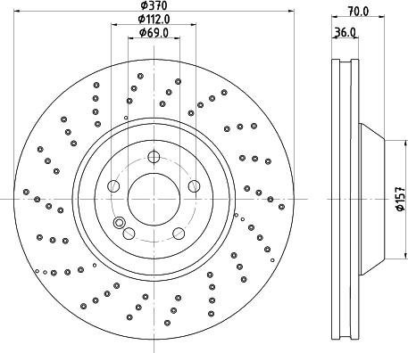 Mintex MDC2825C - Kočioni disk www.molydon.hr
