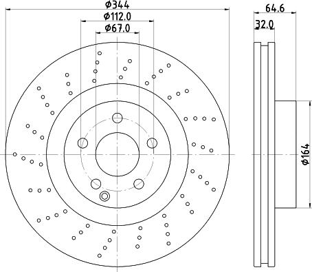 Mintex MDC2251 - Kočioni disk www.molydon.hr