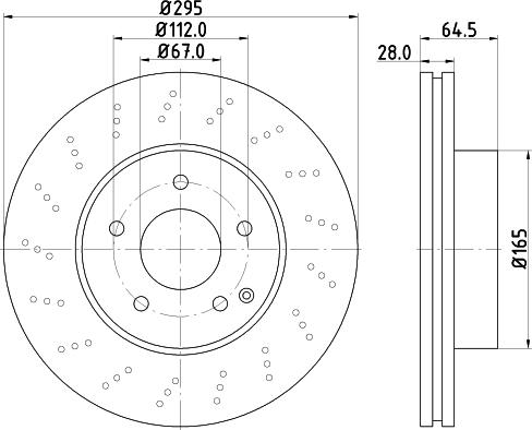 Mintex MDC2214 - Kočioni disk www.molydon.hr