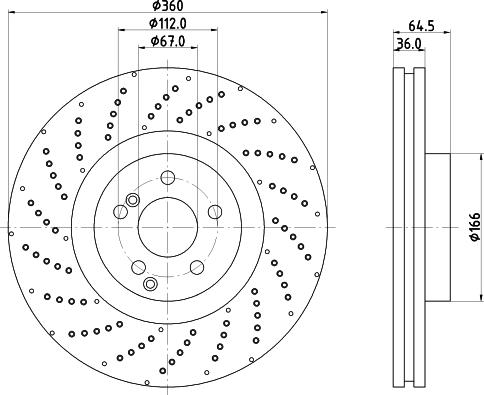 Mintex MDC2749C - Kočioni disk www.molydon.hr