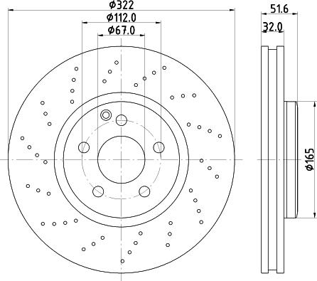 Mintex MDC2705 - Kočioni disk www.molydon.hr