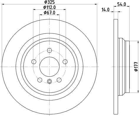 Mintex MDC2702 - Kočioni disk www.molydon.hr