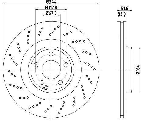 Mintex MDC2789C - Kočioni disk www.molydon.hr