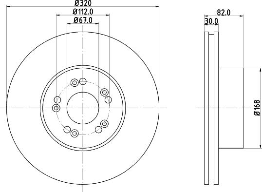 Mintex MDC793 - Kočioni disk www.molydon.hr
