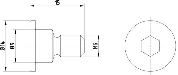 Mintex TPM0001 - Vijak, kočioni disk www.molydon.hr