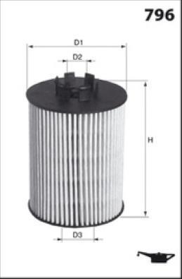 MISFAT L238 - Filter za ulje www.molydon.hr