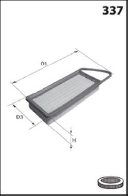 MISFAT P749 - Filter za zrak www.molydon.hr