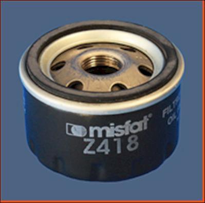 MISFAT Z418 - Filter za ulje www.molydon.hr