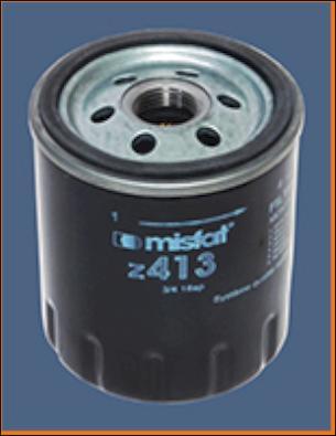 MISFAT Z413 - Filter za ulje www.molydon.hr