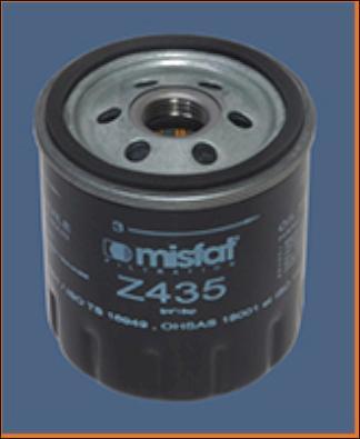 MISFAT Z435 - Filter za ulje www.molydon.hr
