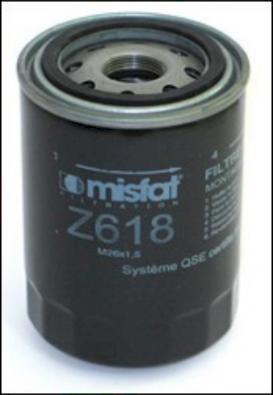 MISFAT Z618 - Filter za ulje www.molydon.hr