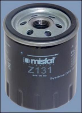 MISFAT Z131 - Filter za ulje www.molydon.hr