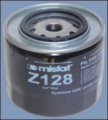 MISFAT Z128 - Filter za ulje www.molydon.hr