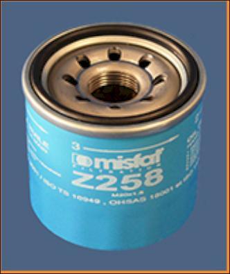 MISFAT Z258 - Filter za ulje www.molydon.hr