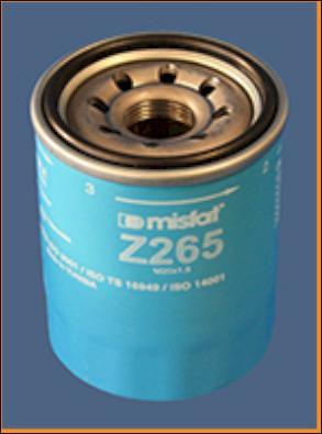 MISFAT Z265 - Filter za ulje www.molydon.hr