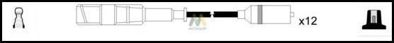 Motaquip LDRL669 - Set kablova za paljenje www.molydon.hr