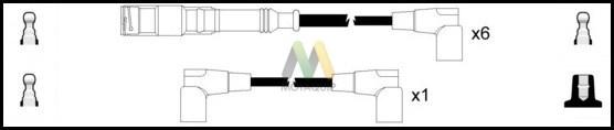 Motaquip LDRL1455 - Set kablova za paljenje www.molydon.hr
