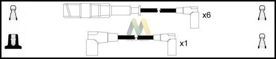 Motaquip LDRL1611 - Set kablova za paljenje www.molydon.hr